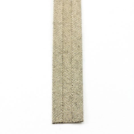 Sunbrella Marine Binding 2ET Bias Cut 3/4 inch x 100 yards 2389 Toast Tweed - Outdoor Fabric Central