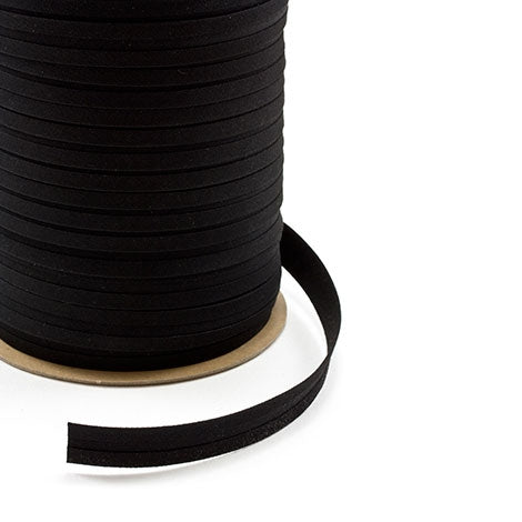 Sunbrella Marine Binding 2ET Bias Cut 3/4 inch x 100 yards 4608 Black - Outdoor Fabric Central