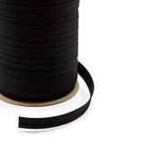 Sunbrella Marine Binding 2ET Bias Cut 3/4 inch x 100 yards 4608 Black - Outdoor Fabric Central