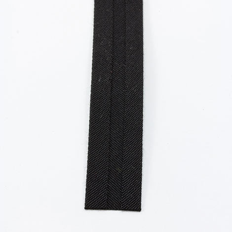 Sunbrella Marine Binding 2ET Bias Cut 3/4 inch x 100 yards 4608 Black - Outdoor Fabric Central
