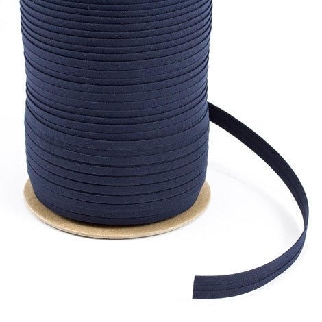 Sunbrella Marine Binding 2ET Bias Cut 3/4 inch x 100 yards 4626 Navy - Outdoor Fabric Central