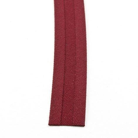 Sunbrella Marine Binding 2ET Bias Cut 3/4 inch x 100 yards 4631 Burgundy - Outdoor Fabric Central