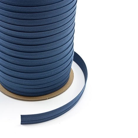 Sunbrella Marine Binding 2ET Bias Cut 3/4 inch x 100 yards 4641 Sapphire Blue - Outdoor Fabric Central