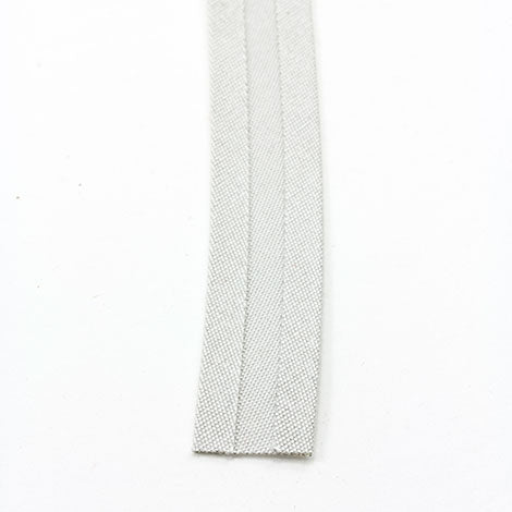 Sunbrella Marine Binding 2ET Bias Cut 3/4 inch x 100 yards 4651 Silver - Outdoor Fabric Central