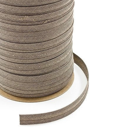 Sunbrella Marine Binding 2ET Bias Cut 3/4 inch x 100 yards 4654 Linen Tweed - Outdoor Fabric Central