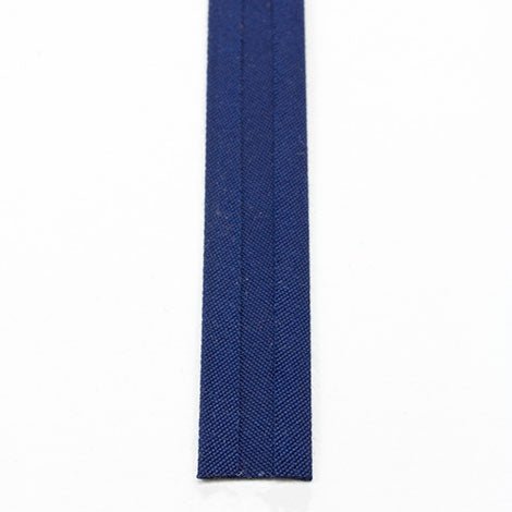 Sunbrella Marine Binding 2ET Bias Cut 3/4 inch x 100 yards 4678 Marine Blue - Outdoor Fabric Central