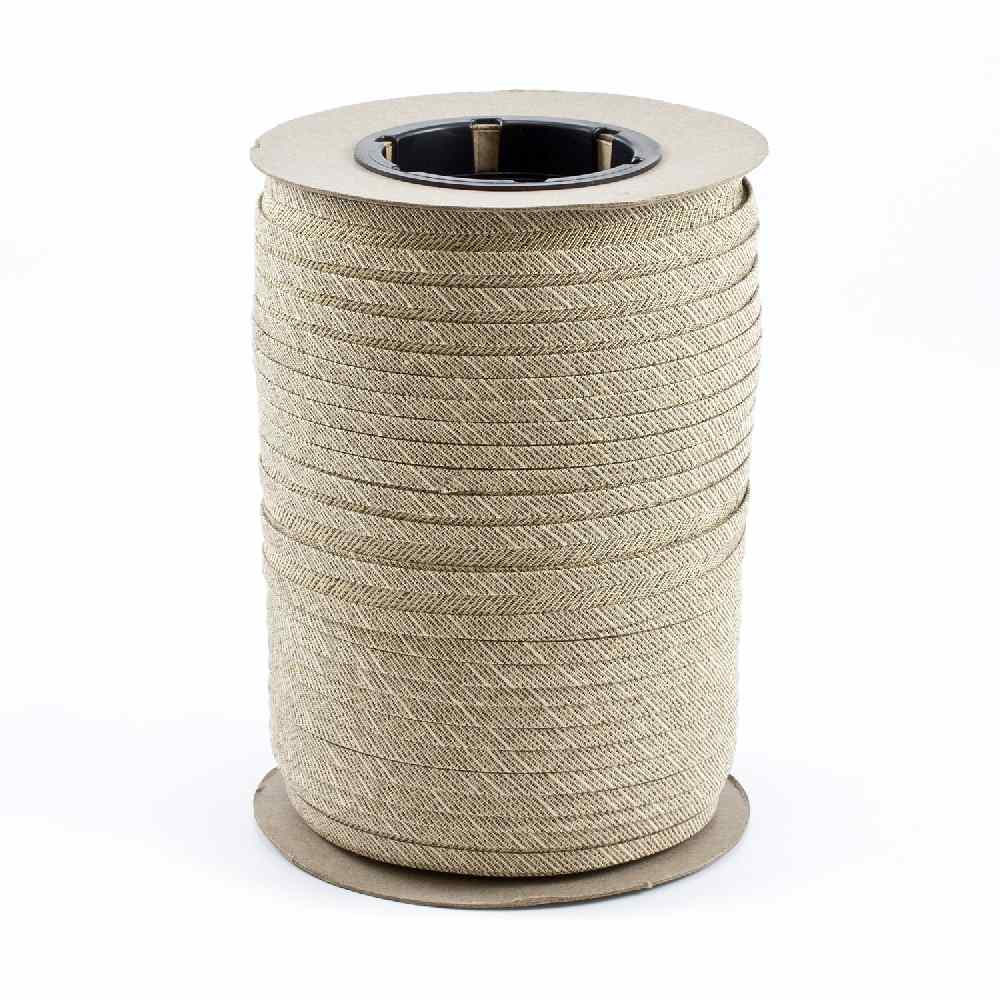 Sunbrella Marine Binding 2ET Bias Cut 3/4 inch x 100 yards 4859 Silica Dune - Outdoor Fabric Central