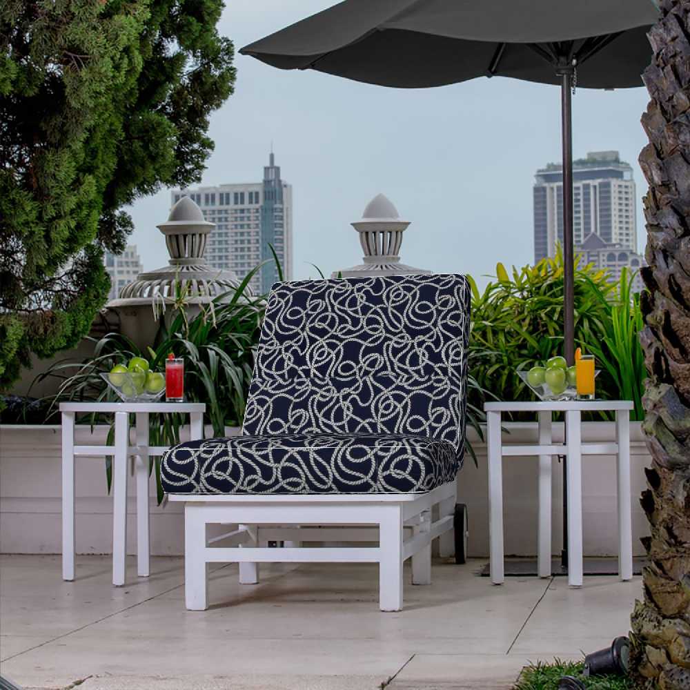 Sunbrella Maritime Nautical 145239-0000 Fusion Collection Upholstery Fabric