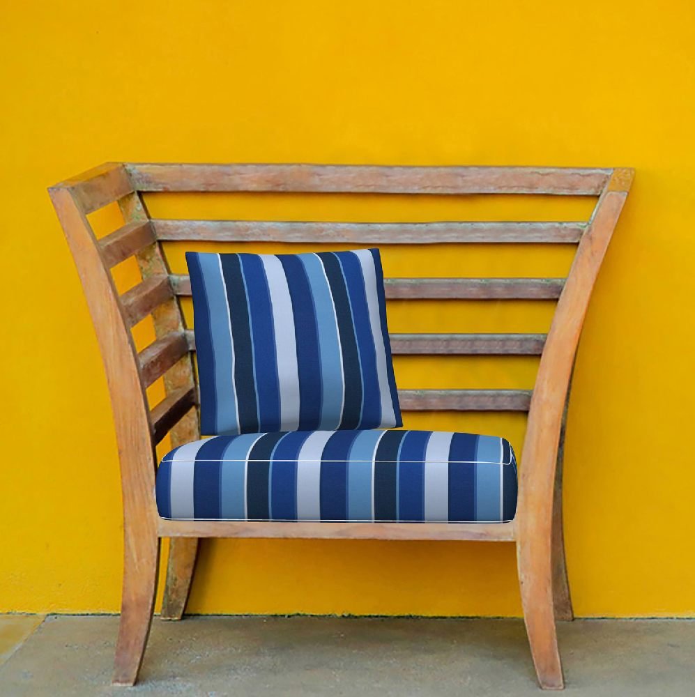 Sunbrella Milano Cobalt 56080-0000 Elements Collection Upholstery Fabric