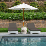 Sunbrella Piazza Graphite 305423-0010 Fusion Collection Upholstery Fabric