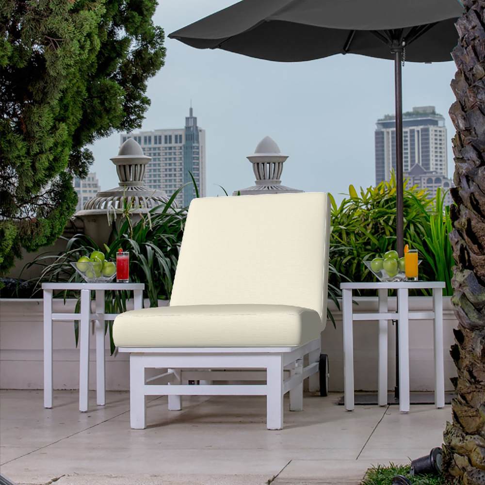 Sunbrella Piazza Parchment 305423-0004 Fusion Collection Upholstery Fabric