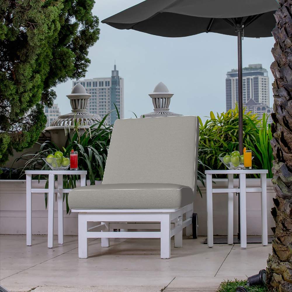 Sunbrella Piazza Stone 305423-0009 Fusion Collection Upholstery Fabric