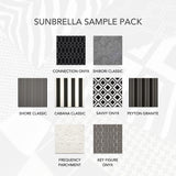 Sunbrella Sample Pack - Black / White