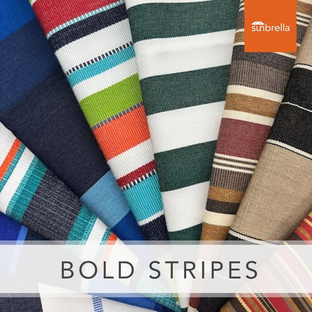 Sunbrella Sample Pack - Bold Stripes - Outdoor Fabric Central