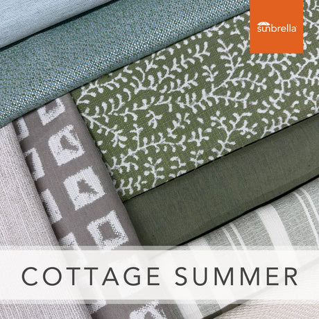 Sunbrella Sample Pack - Cottage Summer - Outdoor Fabric Central