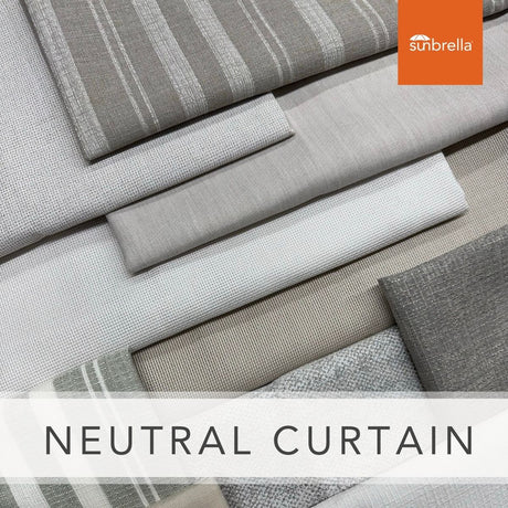 Sunbrella Sample Pack - Neutral Curtain - Outdoor Fabric Central