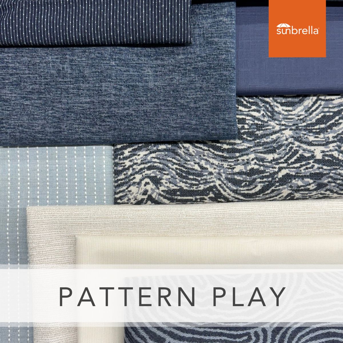 Sunbrella Sample Pack - Pattern Play - Outdoor Fabric Central