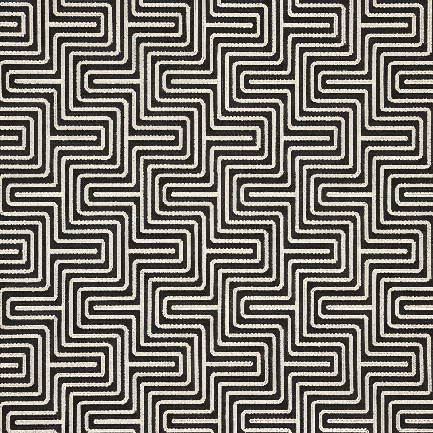 Sunbrella Key Figure Onyx 145868 - 0007 Upholstery Fabric - Outdoor Fabric Central