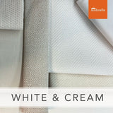 Sunbrella Sample Pack - White / Cream - Outdoor Fabric Central
