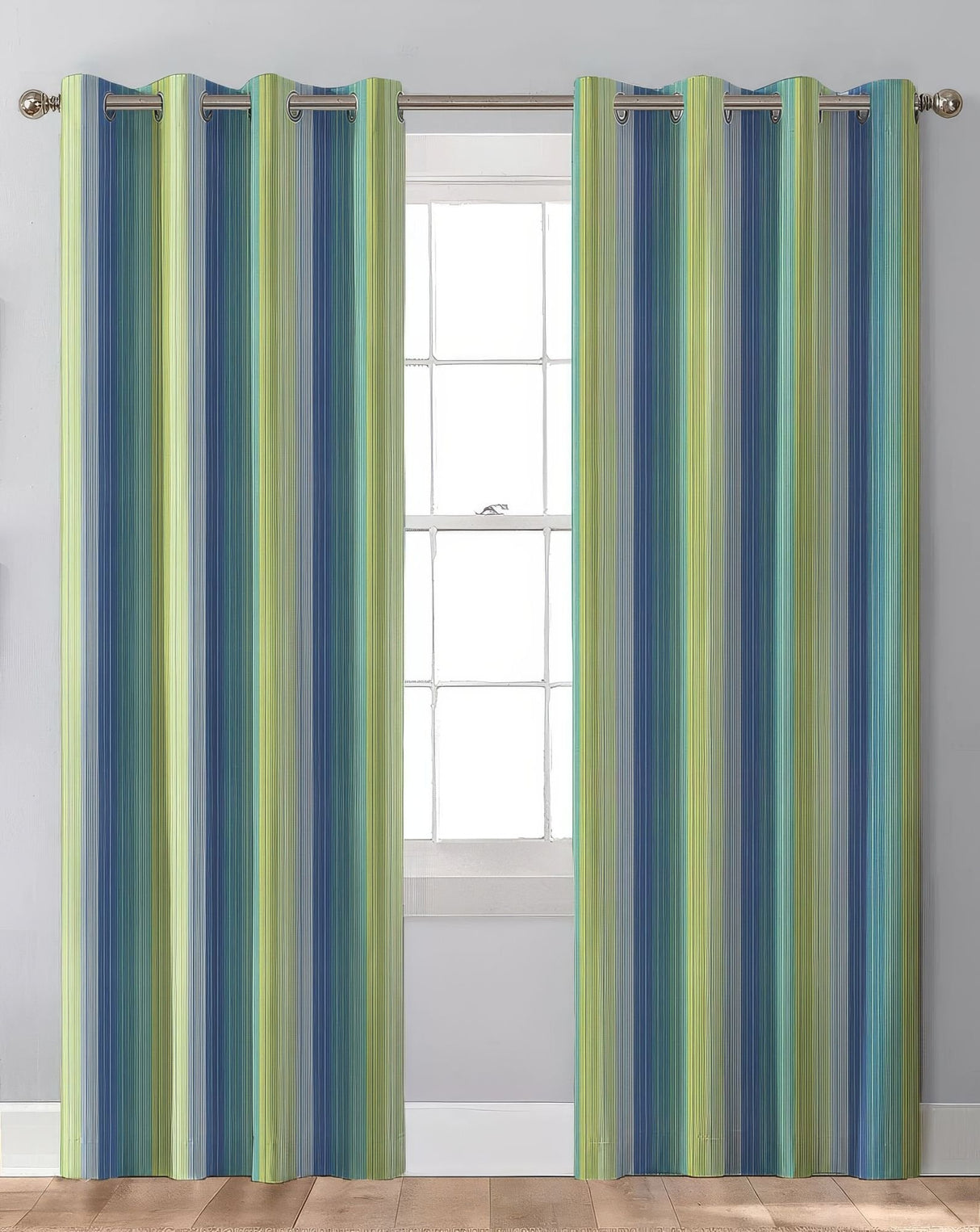 Sunbrella Seville Seaside Indoor/Outdoor Curtain Panel - Outdoor Fabric Central