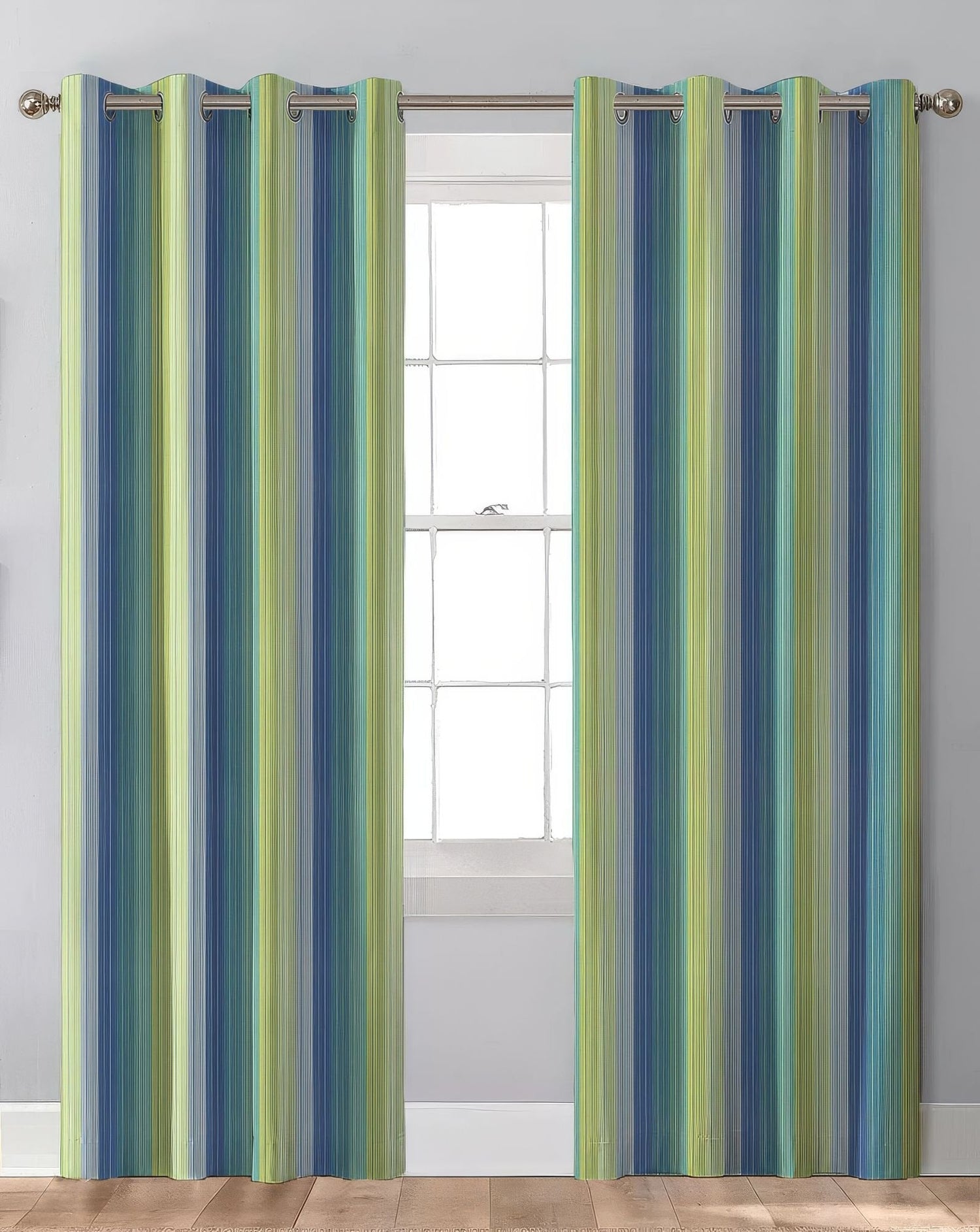 Sunbrella Seville Seaside Indoor/Outdoor Curtain Panel - Outdoor Fabric Central