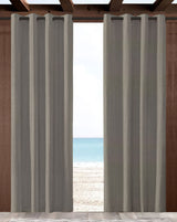Sunbrella Spectrum Dove Indoor/Outdoor Curtain Panel - Outdoor Fabric Central