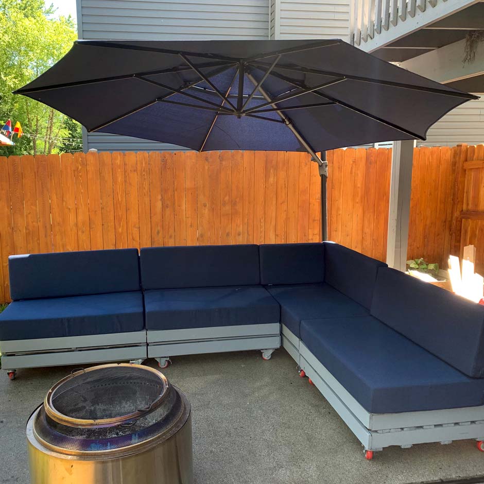 Sunbrella Spectrum Indigo 48080-0000 Elements Collection Upholstery Fabric