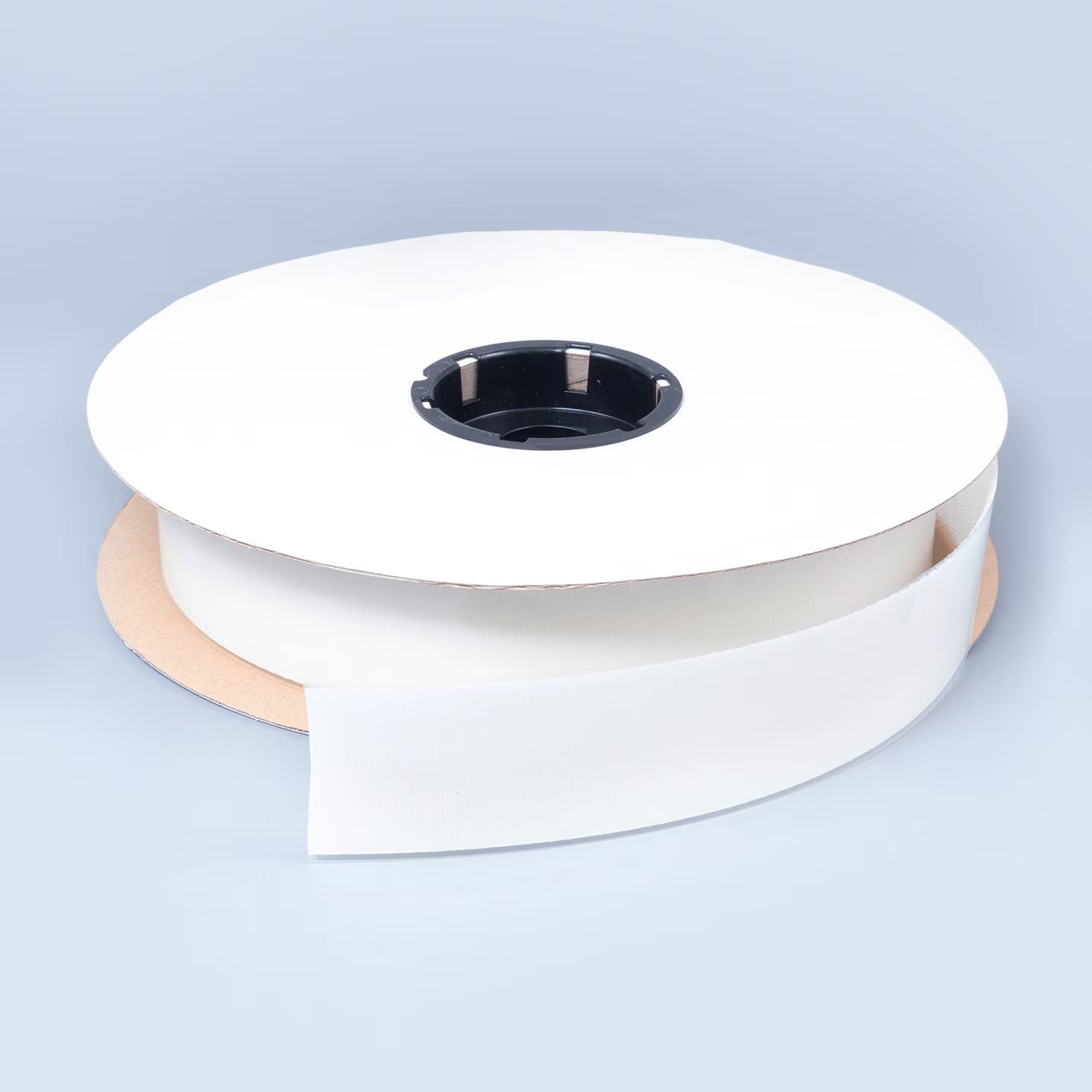 Texacro Nylon Tape Hook 91 Adhesive Backing 2 inch White (25 yard roll) - Outdoor Fabric Central