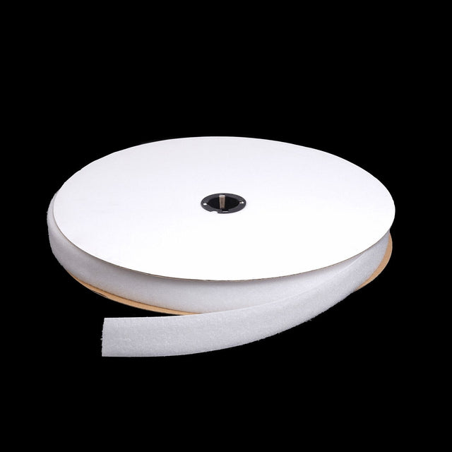 Texacro Nylon Tape Loop 93 Standard Backing 1 - 1/2 inch White (50 yard roll) - Outdoor Fabric Central