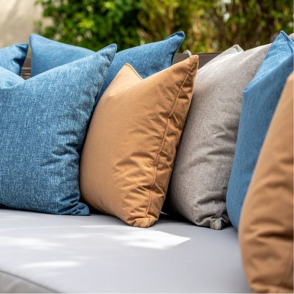 Sunbrella outdoor throw pillows