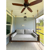 Twin Size Sunbrella Porch Swing Bed Cushion Cover Bundle (75x39) - Outdoor Fabric Central