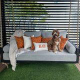 Twin Size Sunbrella Porch Swing Bed Cushion Cover Bundle (75x39) - Outdoor Fabric Central