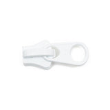 YKK 8 Coil Non - Lock 1 - Tab Slider - White - Outdoor Fabric Central