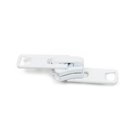 YKK Vislon 10 Locking 2 - Tab Slider - White - Outdoor Fabric Central