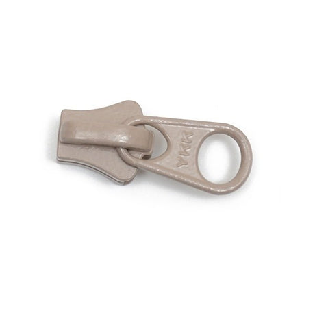 YKK Vislon 10 Non - Lock 1 - Tab Slider - Beige - Outdoor Fabric Central