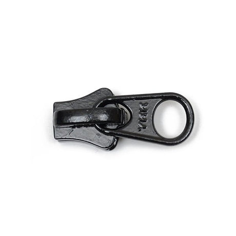 YKK Vislon 10 Non - Lock 1 - Tab Slider - Black - Outdoor Fabric Central