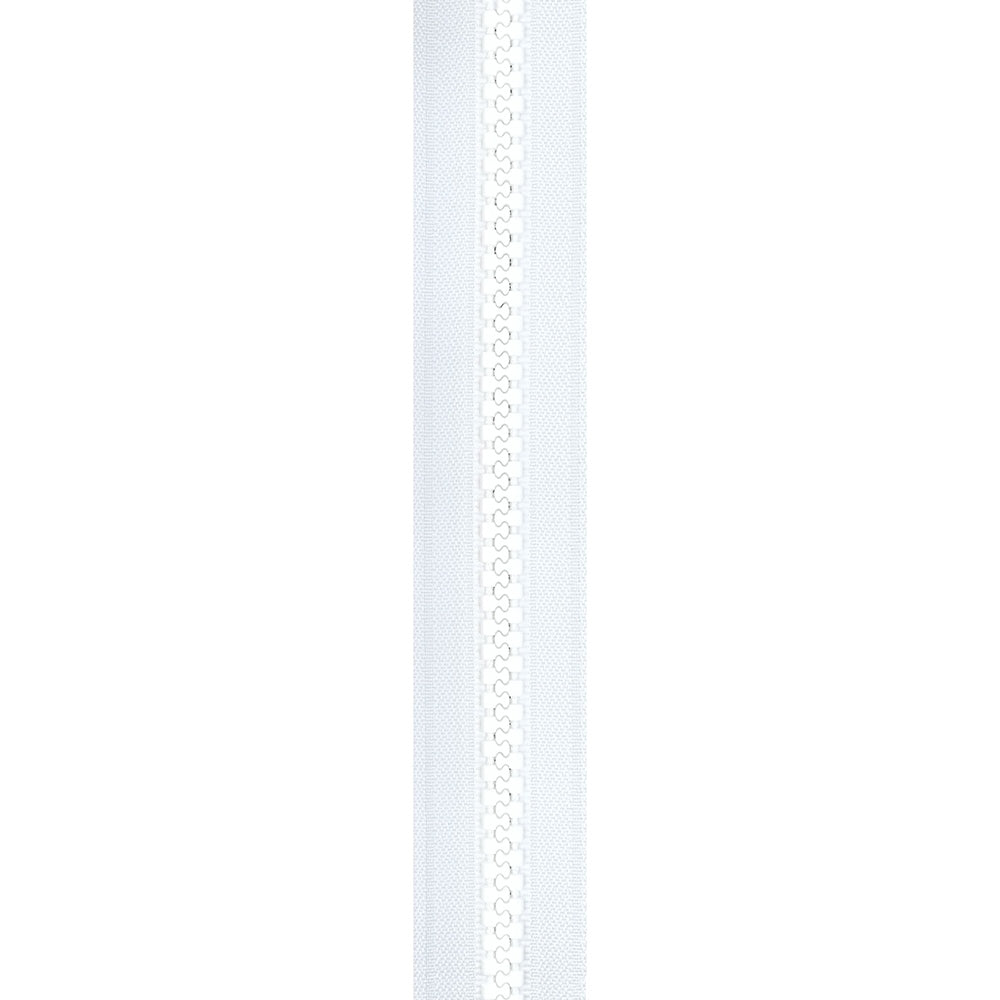 YKK Vislon 10 Zipper - White - Outdoor Fabric Central