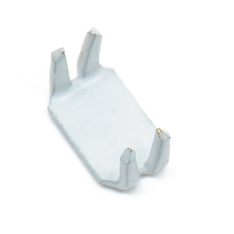 YKK Vislon 5 Bottom Stops - White - Outdoor Fabric Central