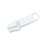 YKK Vislon 5 Non - Lock 1 - Tab Slider - White - Outdoor Fabric Central