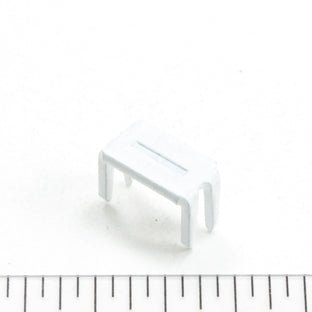 YKK Vislon Zipper Bottom Stop 10 VF White - Outdoor Fabric Central