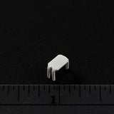 YKK Vislon Zipper Bottom Stop 5 VS White - Outdoor Fabric Central