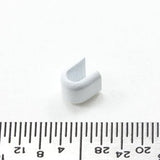 YKK Vislon Zipper Top Stop 10 VF White - Outdoor Fabric Central
