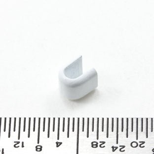 YKK Vislon Zipper Top Stop 10 VF White - Outdoor Fabric Central