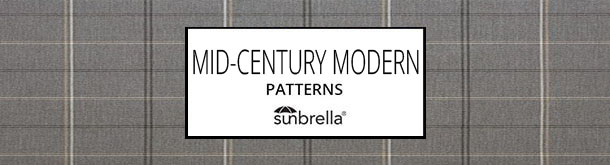 Sunbrella mid-century modern fabrics