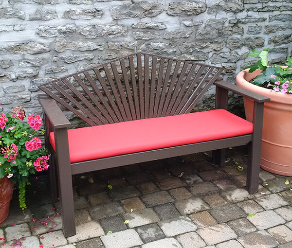 Custom Outdoor Bench Cushions