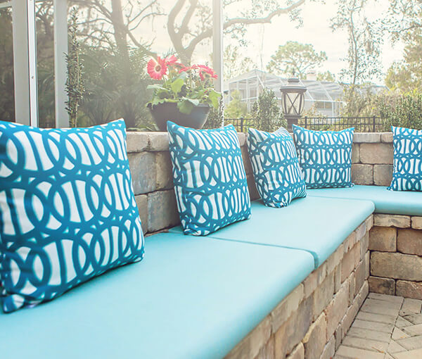 Custom Outdoor Pillows and Throws
