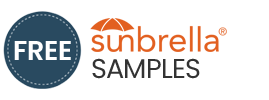 up to 10 Sunbrella samples - largest collection anywhere