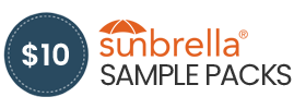 $10 Sunbrella sample packs