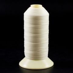Coats Ultra Dee Polyester Thread Bonded Size DB207 (#4) White 16-oz