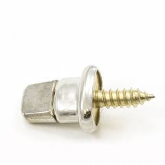 DOT Common Sense Turn Button Screw Stud #91-XX-783157-2A 5/8" Nickel Plated Brass 1000-pk